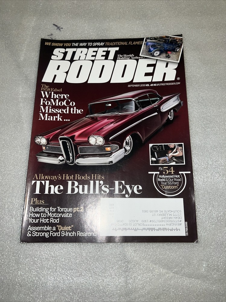 Street Rodder Magazine - September 2019 -  T58