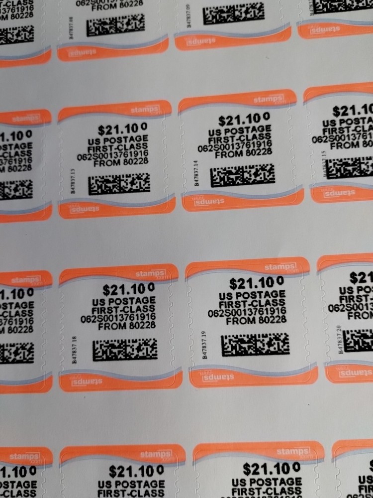 USPS $21.10 Postage Stamps Grand open Sale Pay Only 25% Of Face Value! Lmtd Time