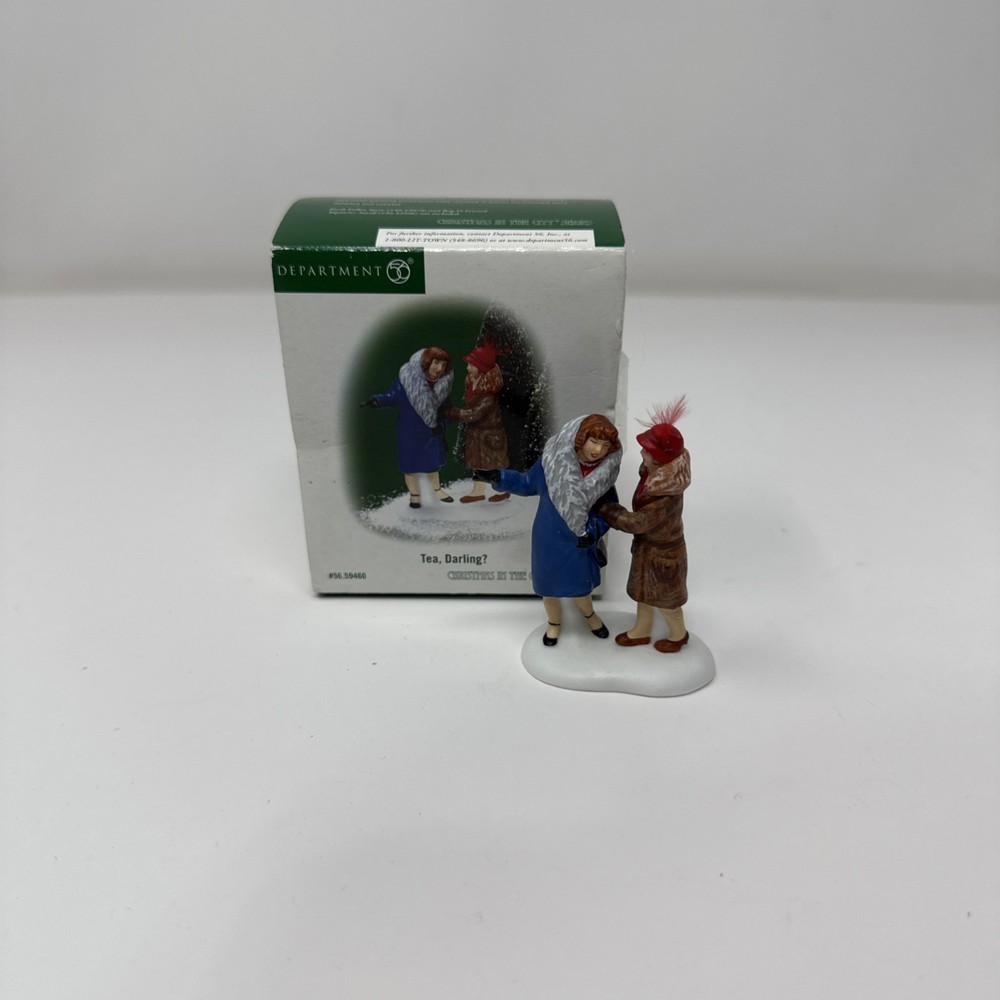Dept 56 Christmas in the City Tea Darling Collectible #56.59460