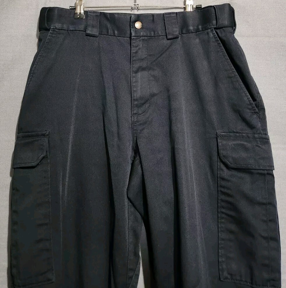 5.11 Tactical Pants Mens 34x34 Tactical Cargo Utility TDU EMS Uniform Navy Blue