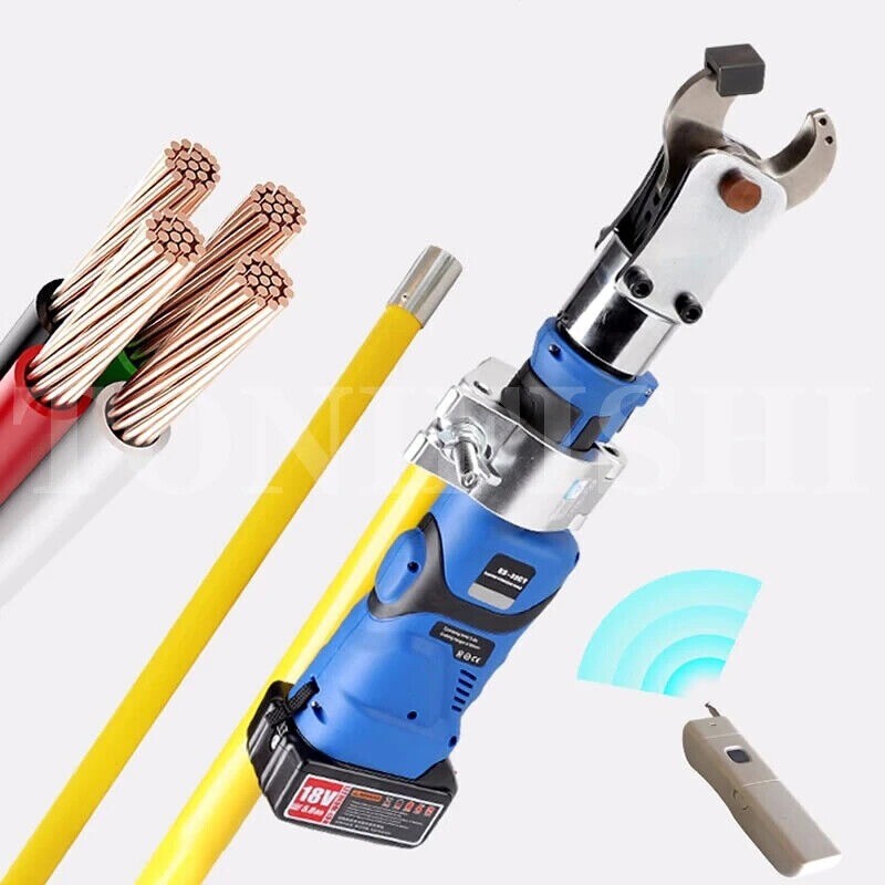 60Kn Cordless Remote Control Cable Scissors ES-32C Rechargeable Cutting Tool