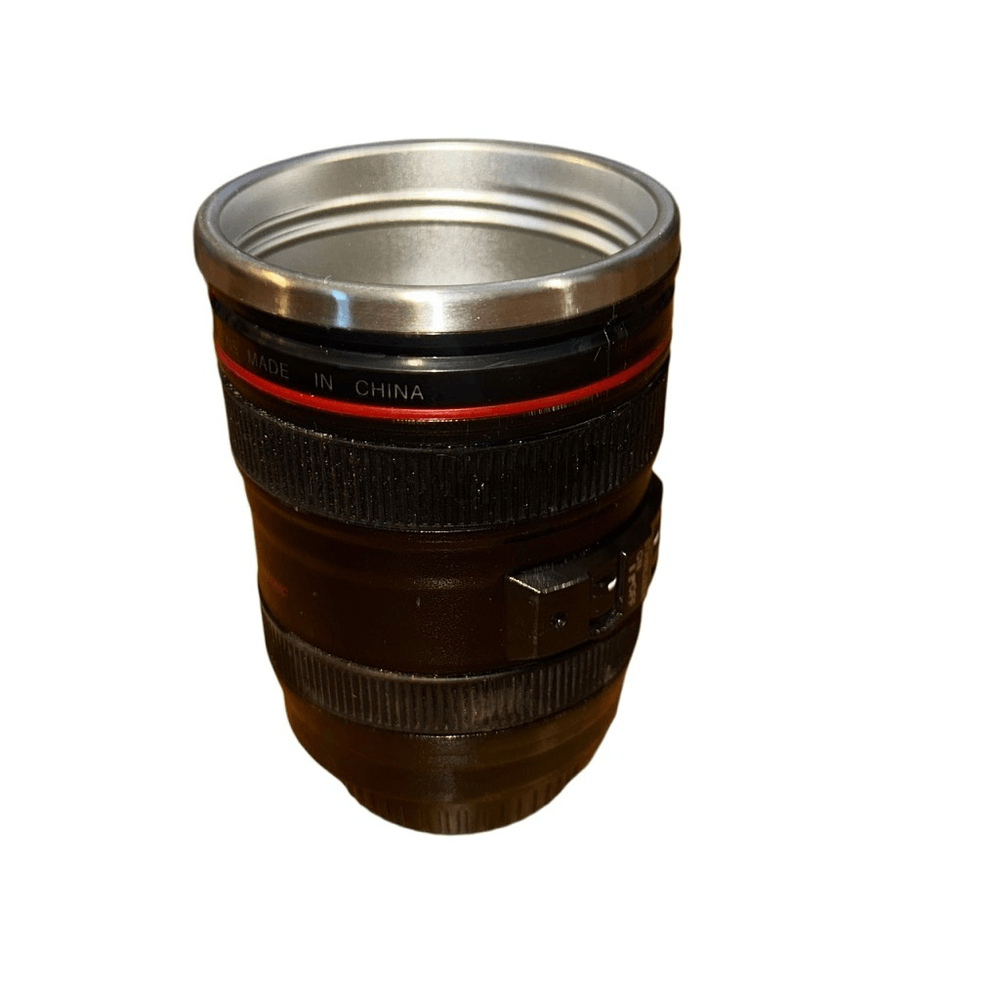 LenZcup Ultrasonic Camera Lens Thermos Mug Cup Photographer's Travel insulated