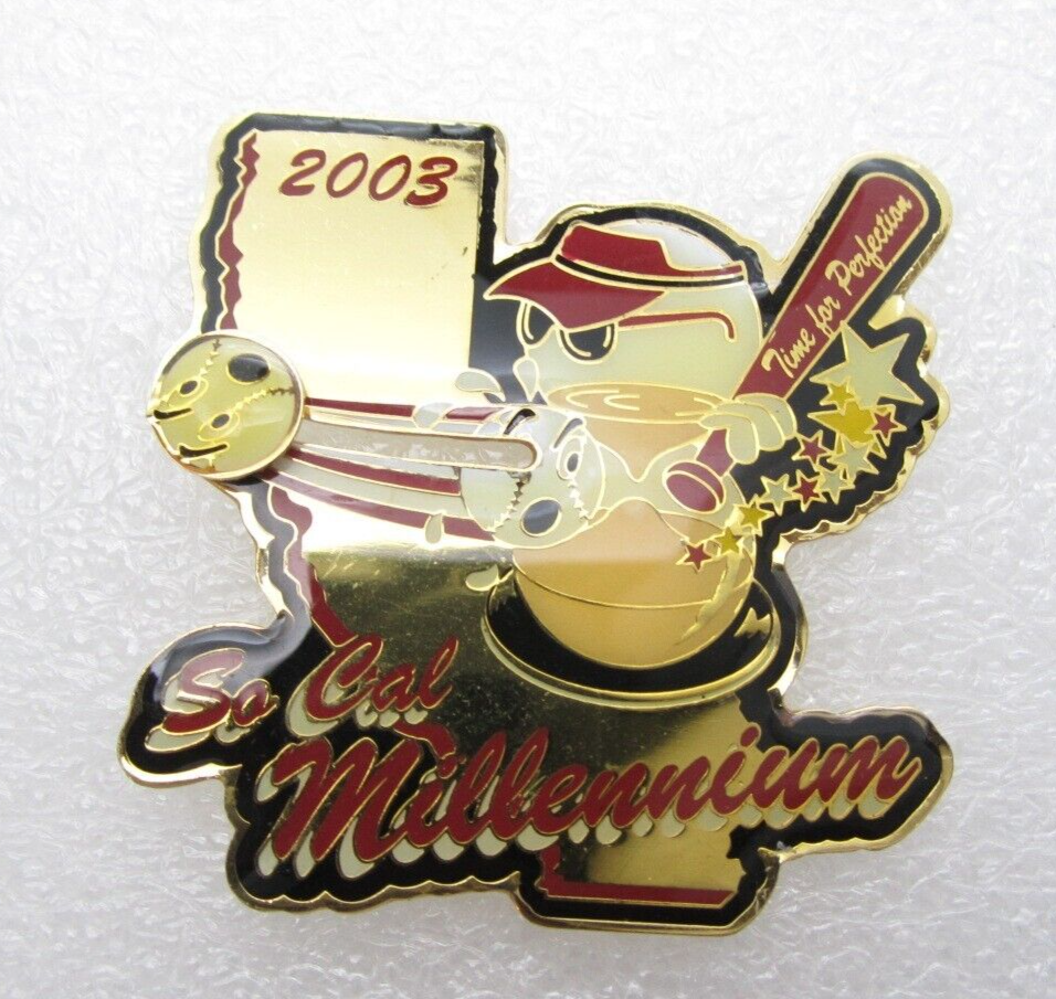 Time for Perfection Baseball Southern California Millennium Lapel Pin (C472)