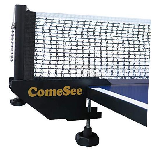 Professional Table Tennis Ping Pong Net Post Set Strength Screw Clamp with