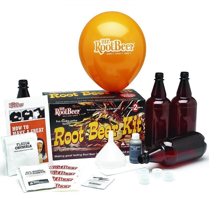 Complete Root Beer Making Kit Makes 2 Gallons Includes Bottles Mix and More