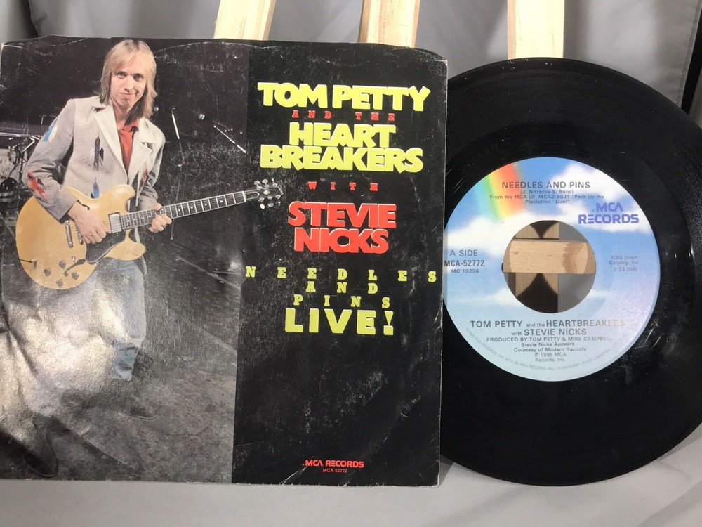 Tom Petty and Stevie Nicks - Needle's and Pins Spike Unreleased Live 1985 45 RPM