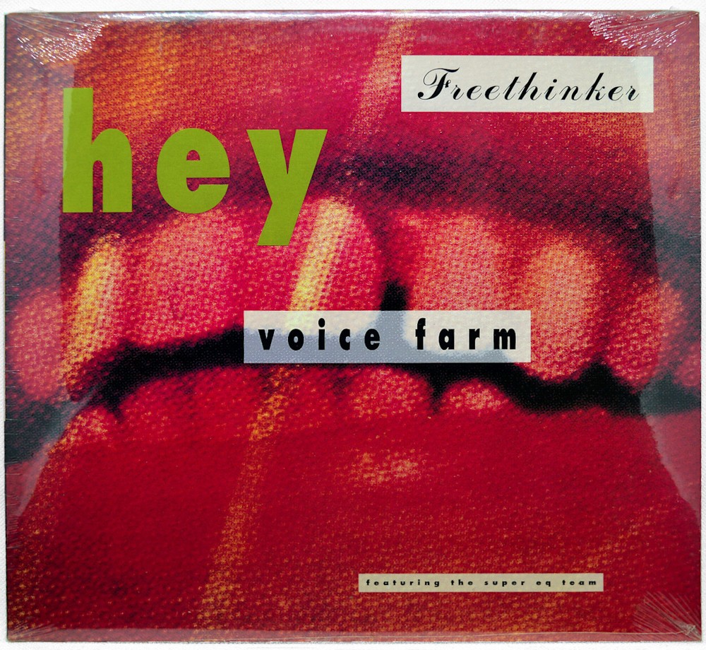 VOICE FARM Featuring Super E.Q. Team ~ Hey Freethinker ~ UNOPENED / Sealed VINYL-image