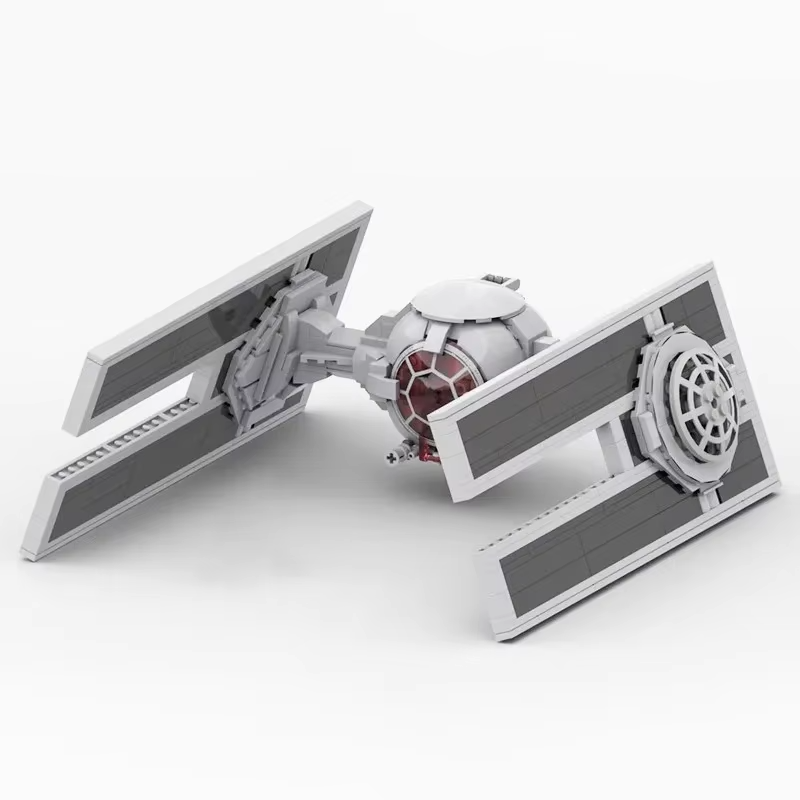 Star Wars TIE Droid Fighter 600pcs MOC Building Blocks Set-image