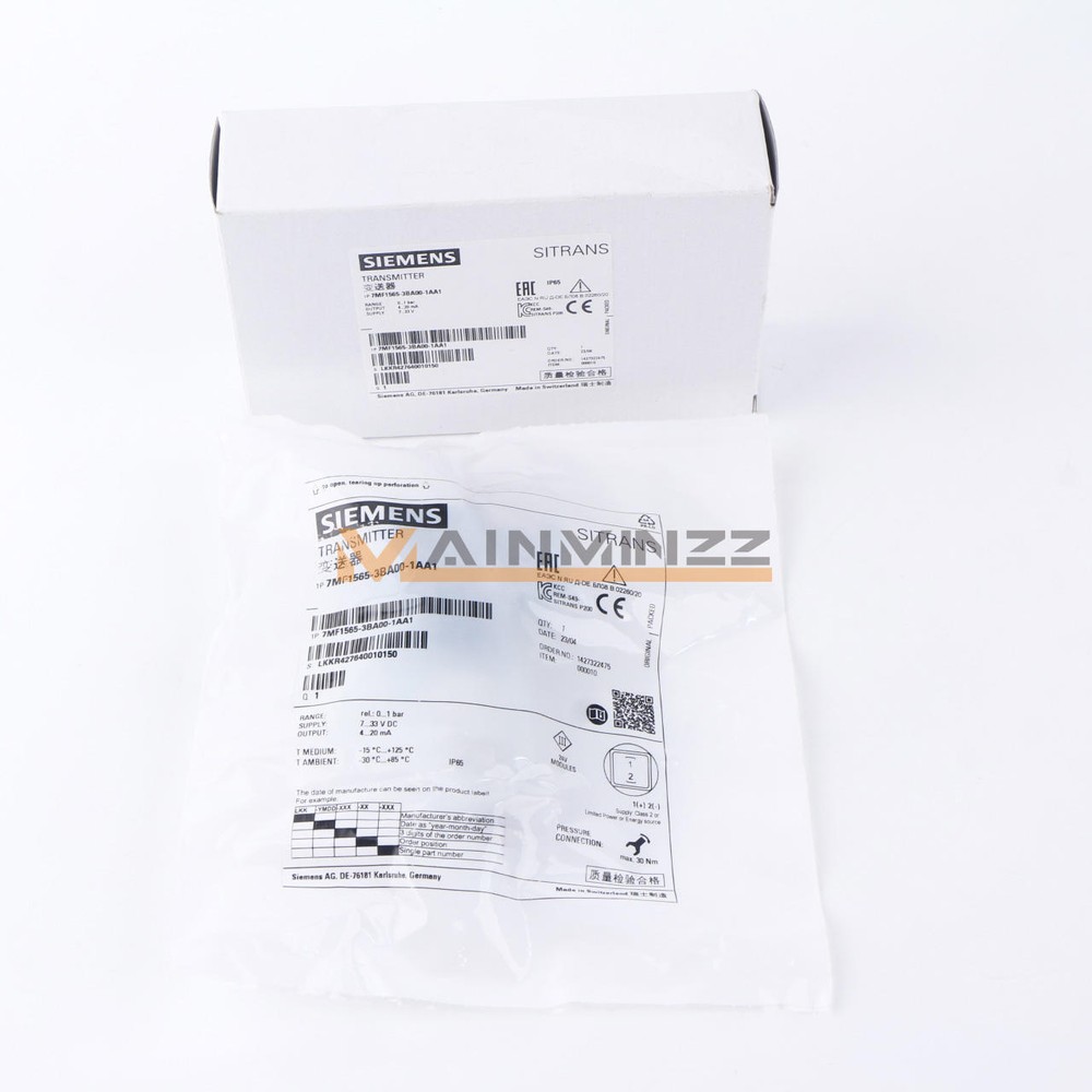 1PC Siemens 7MF1565-3BA00-1AA1 7MF1 565-3BA00-1AA1 Pressure Transmitter New