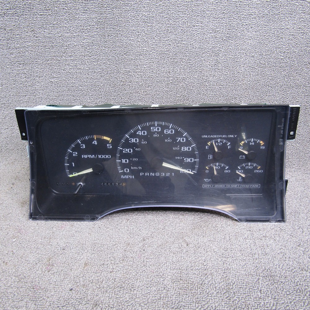 95-98 Chevy Silverado Sierra GM 1500 2500 Instrument Cluster OEM PARTS UNTESTED