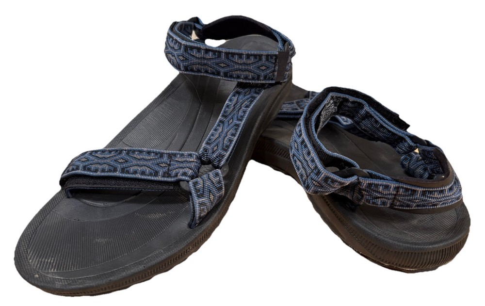 Teva Sandals Mens 11 Hurricane XLT Water Sport Hiking 6461 Blue Hook  & Loop