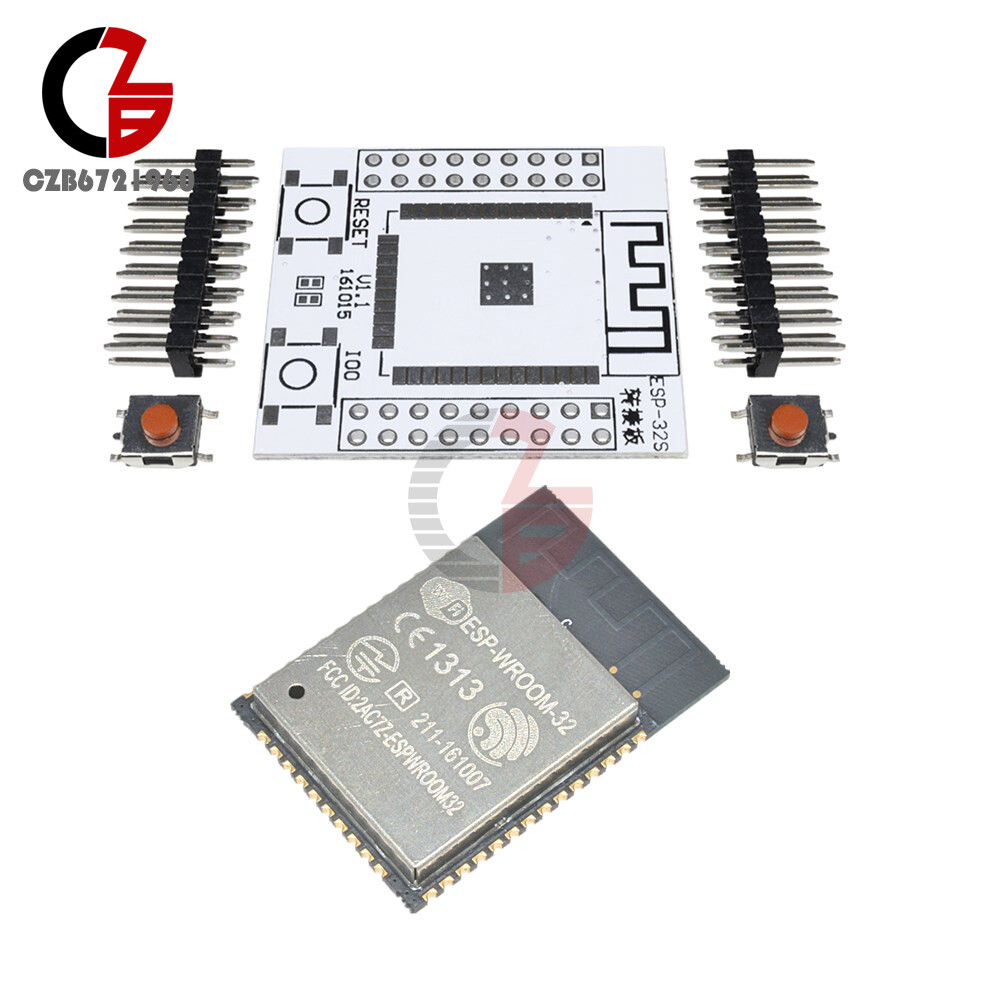 ESP32 ESP-32S ESP-WROOM-32 Original IOT Wifi Wlan BLE Module+Adapter Board-image