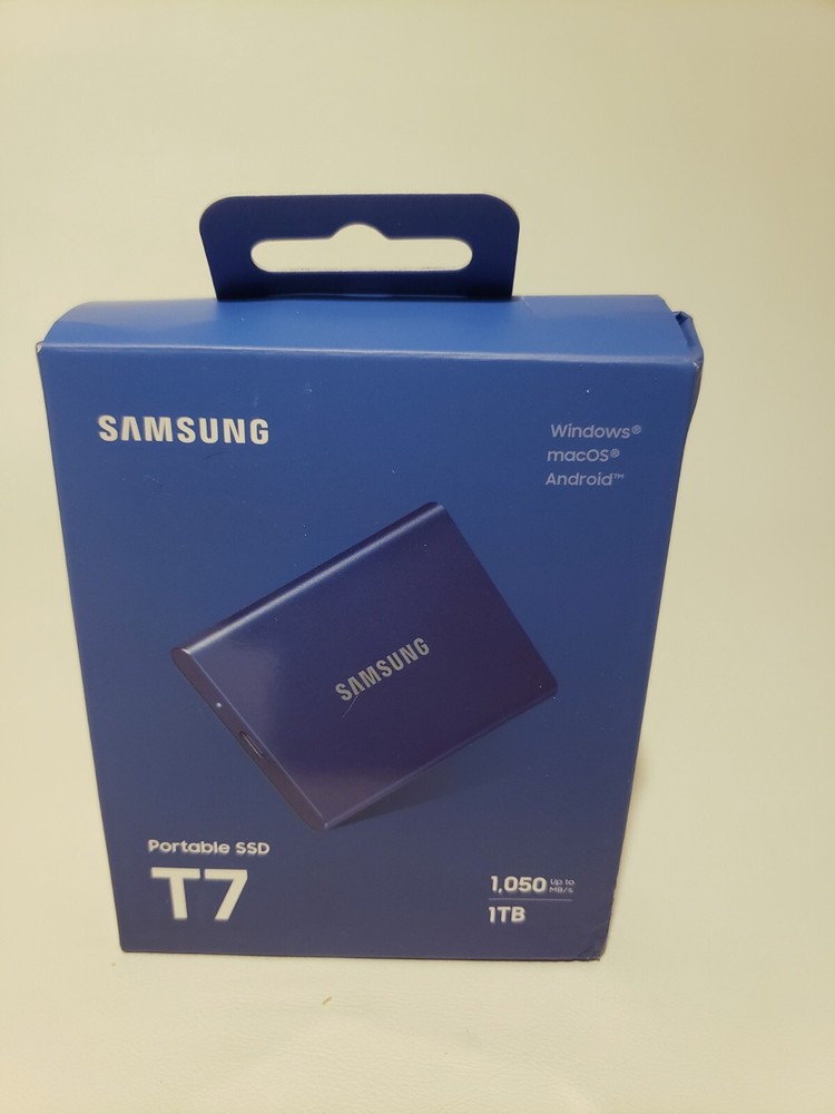 Samsung 1TB Portable SSD T7 External SSD drive New Sealed