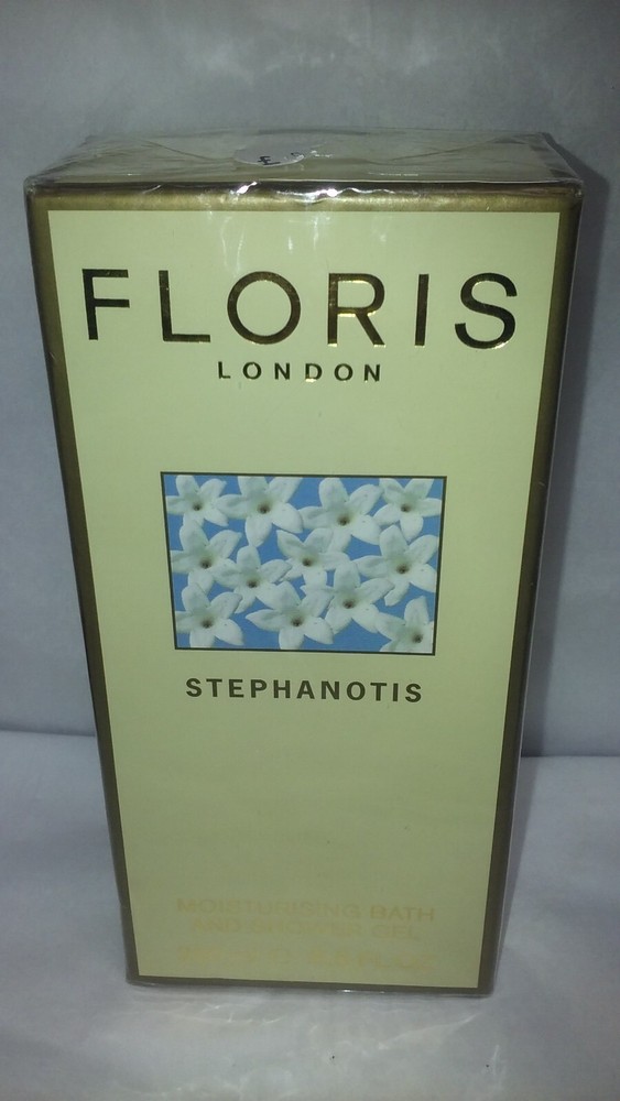 Floris London stephanotis bath shower gel 8.5 oz new