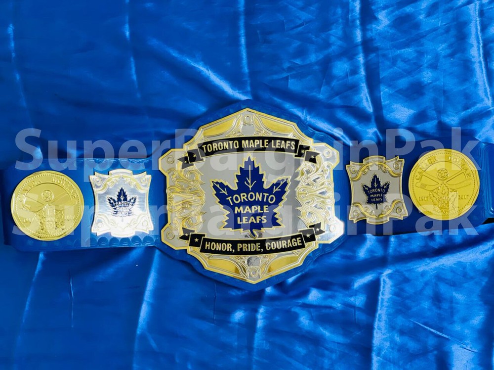 Mepal Leaf Ice Hockey Championship Belt for Adults Adjustable Size