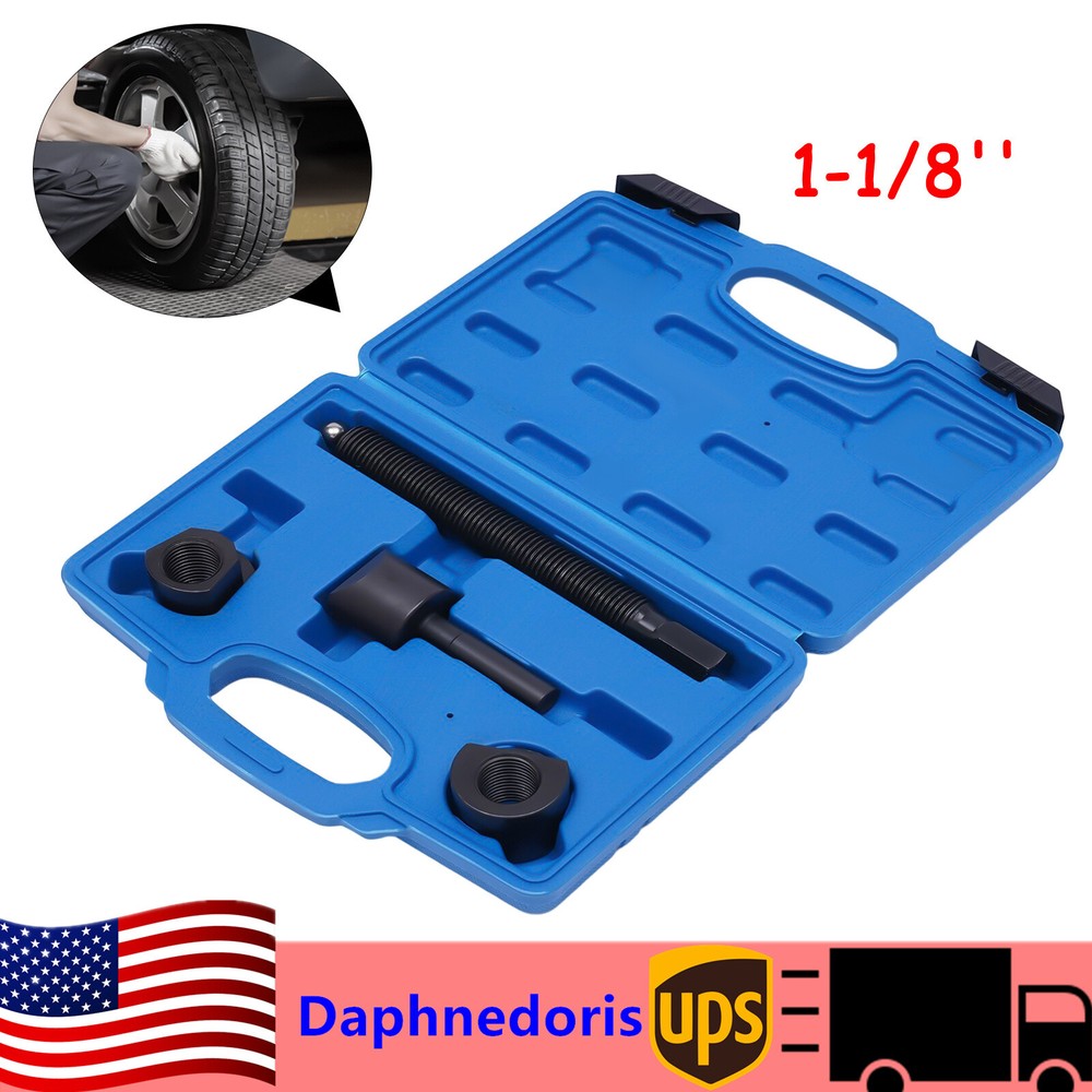 Dual Wheel Separator Tool Pusher Wheel Hub Removal Tool with 11 Threads 1-1/8''