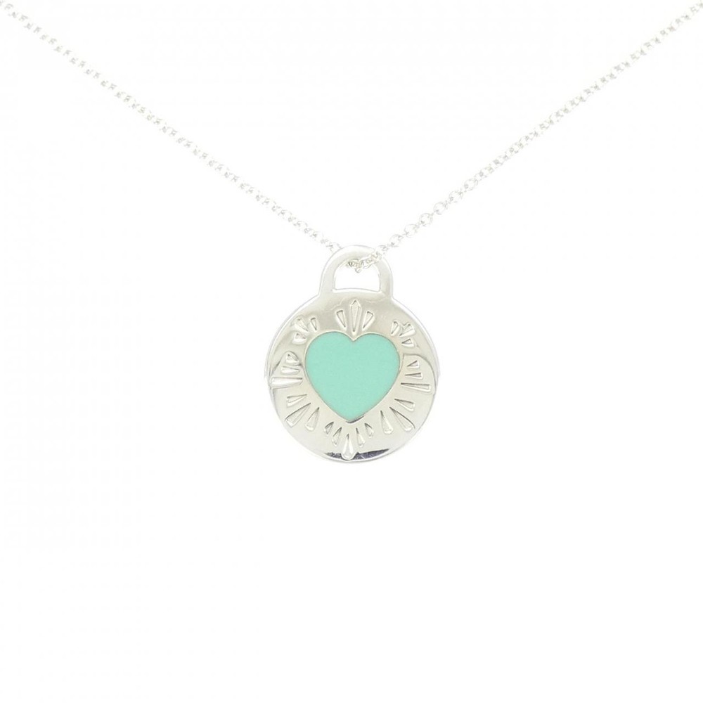 Authentic Tiffany Round Heart Necklace  #260-007-475-3581
