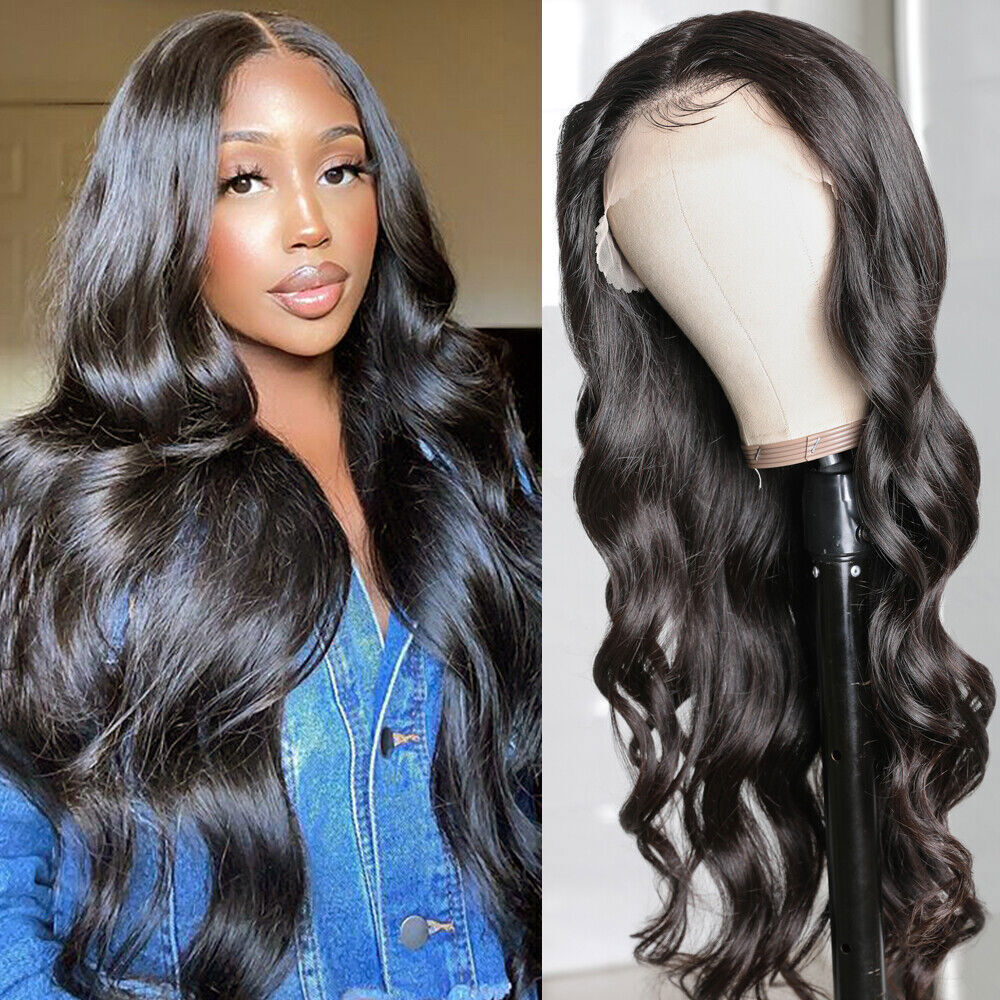 13x4 Body Wave Glueless Lace Front Wig with Pre-Plucked HD Closure