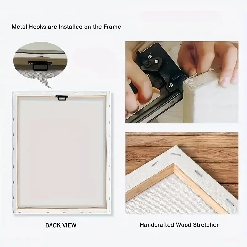 Coastal Wave Canvas Wall Art - Vibrant Beach Scene, Ocean- Ready to Hang 40x60cm