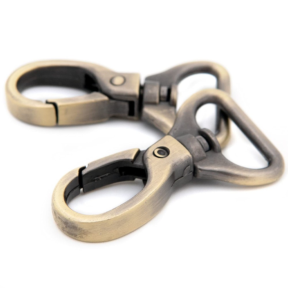 Oval Snap Hooks,10 PCS Heavy Duty Purse Hardware Lobster Clasp Keychain Clip ...