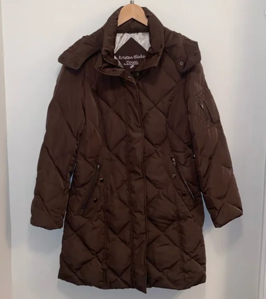 Kristen Blake Warm Down Puffer Coat for Women