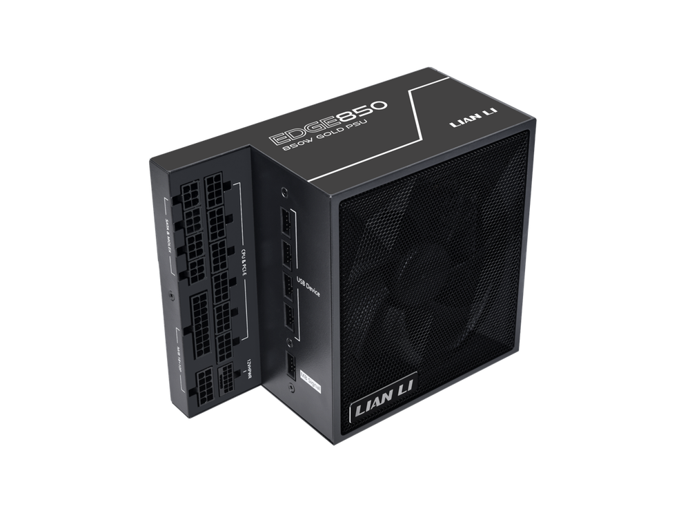 LIAN LI Edge series EG0850 Black, 850W ATX12V v3.1, 80 PLUS GOLD Certified ,