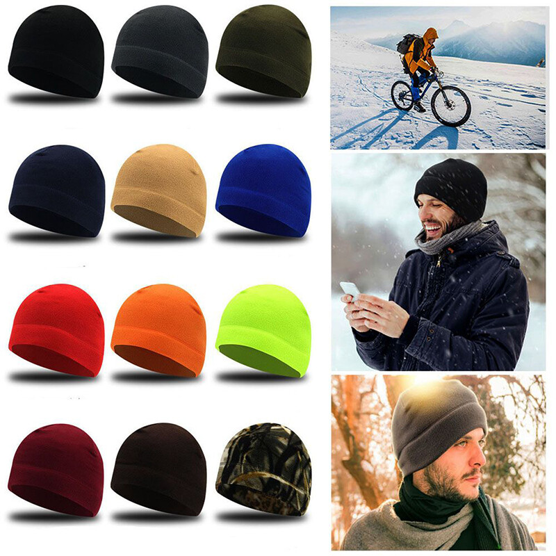 Military Men Caps Warmming Cap Unisex Hat Fleece Hats Hiking Accessories Outdoor