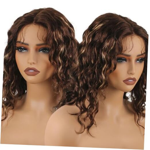 Ombre Body Wave Glueless Lace Front Wig Human Hair Wear and Go