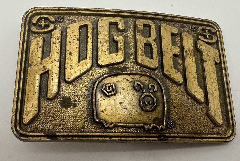 Hog Belt Brass Belt Buckle Your Health Counselor From The Hog Belt