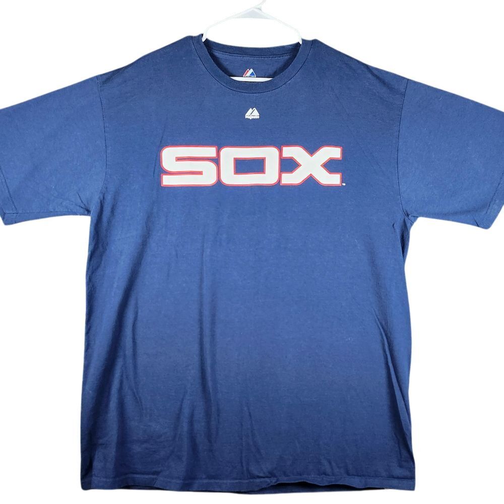 Majestic Boston Red Sox MLB Baseball T-Shirt Vintage Style Logo XL/XG