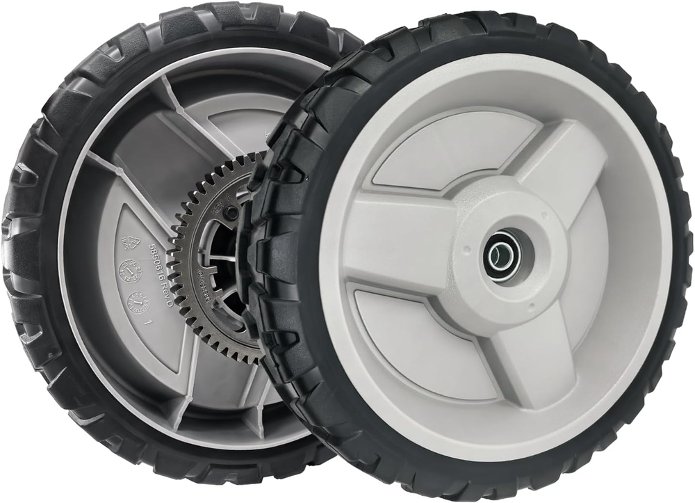 2Pcs 501067001 588251401 11” Lawn Mower Rear Drive Wheels,For Husqvarna H3SP.AWD