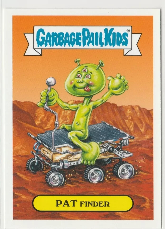 Vintage GPK Pat Finder #7b Garbage Pail Kids 2019 We Hate the 90s Trading Card