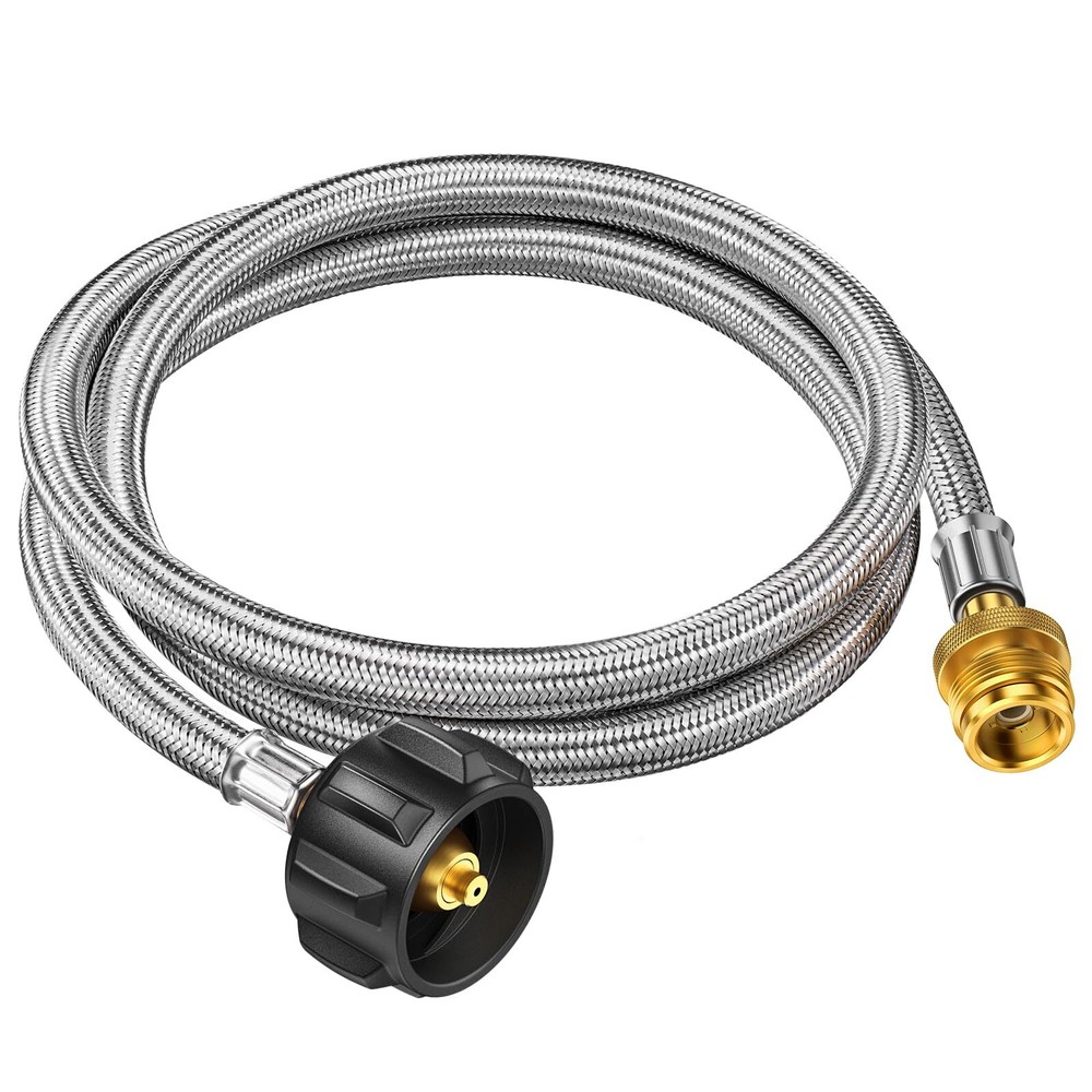 5FT Propane Hose Adapter 1lb to 20lb, Propane Adapter Hose, Propane Tank Hose...