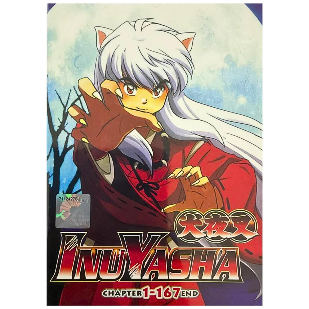 Inuyasha Complete Series 1-167 English Dubbed DVD All Region