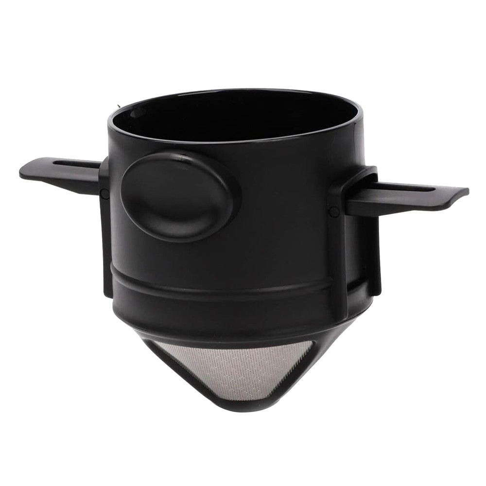 Stainless Steel Pour Over Coffee Dripper Kit Reusable Paperless Filter for Outdoor Use  