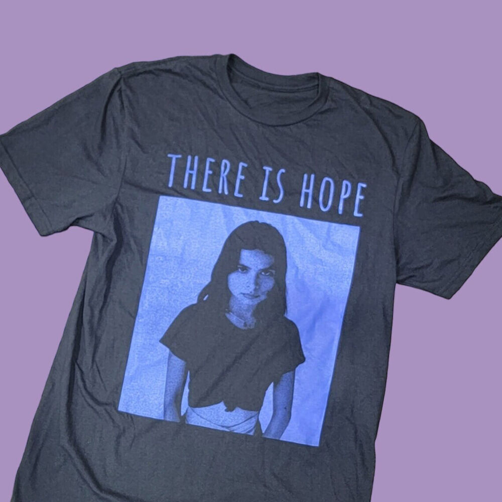 Vtg Hope Sandoval There Is Hope Cotton Black All Size Unisex Shirt J674
