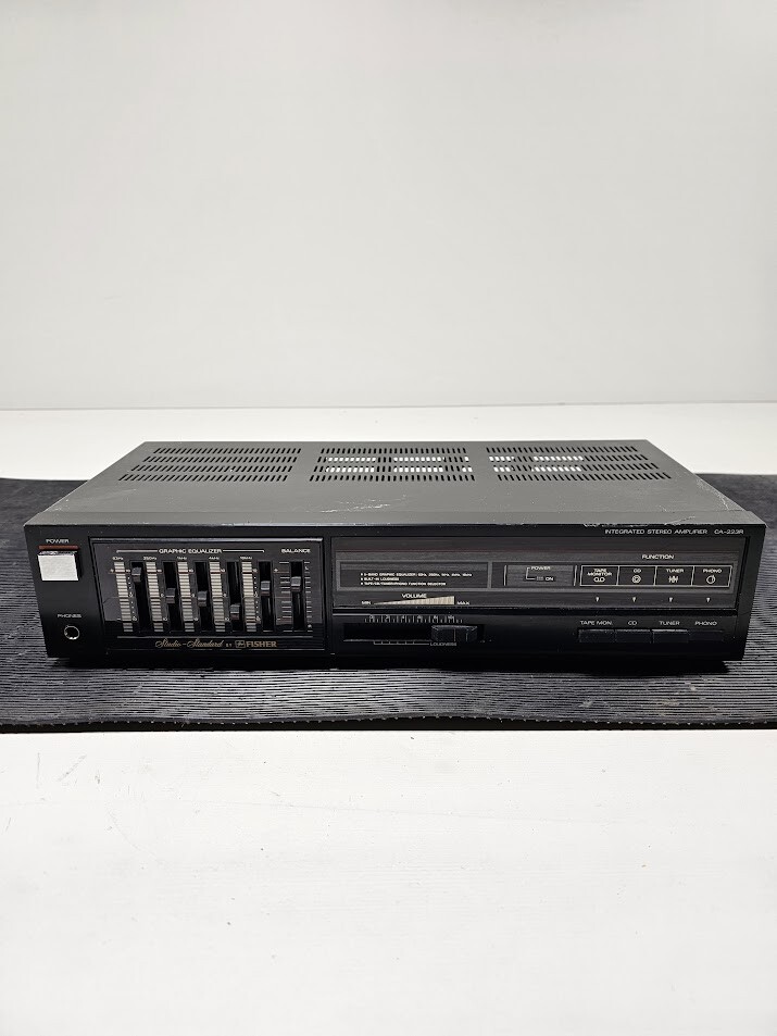 Fisher CA-223R Vintage Stereo Amplifier - Tested & Working