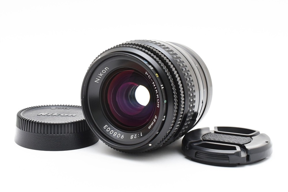 Nikon PC NIKKOR 35mm f2.8 Shift Lens Wide Angle Manual Focus Near Mint Japan