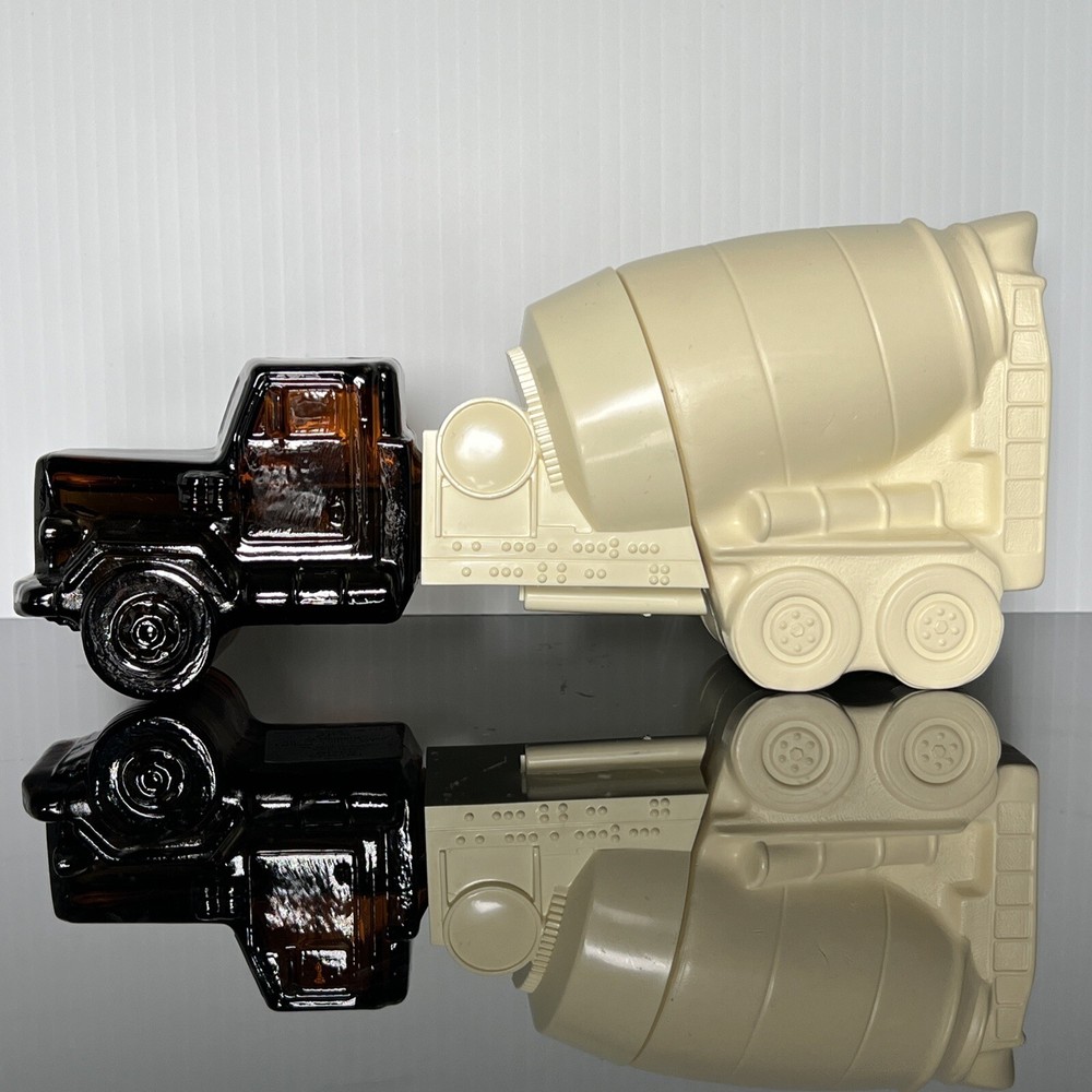 💎VINTAGE CEMENT MIXER TRUCK WILD COUNTRY MEN AFTER SHAVE  AND POWER 💎 BUY NOW-image
