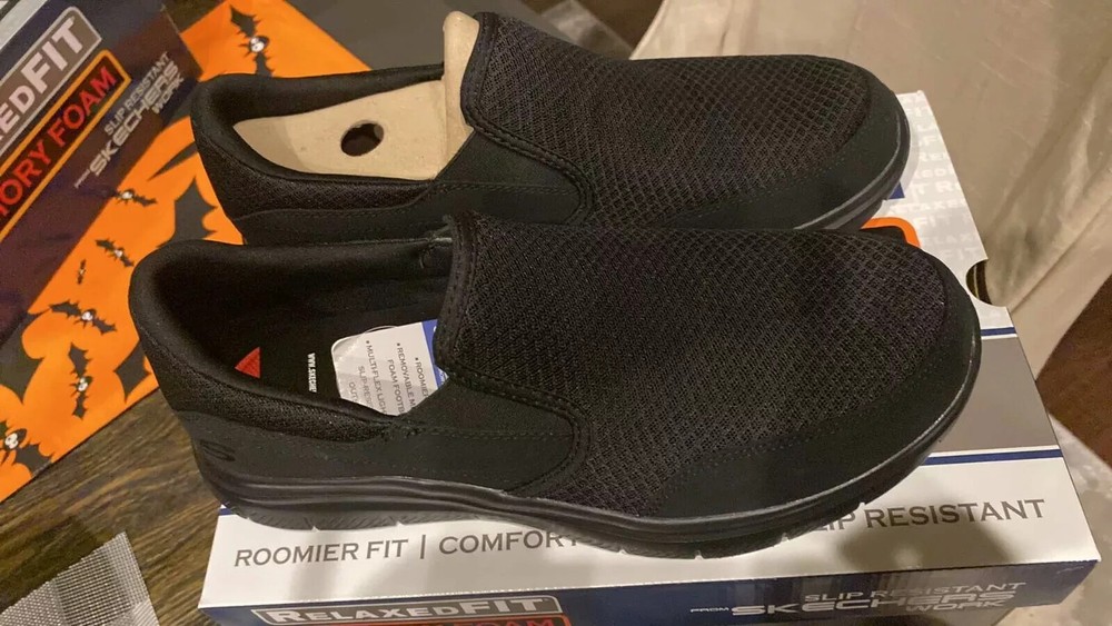 Skechers Relaxed Fit Flex Advantage McAllen Men's Slip-Resistant Shoes - Size 12