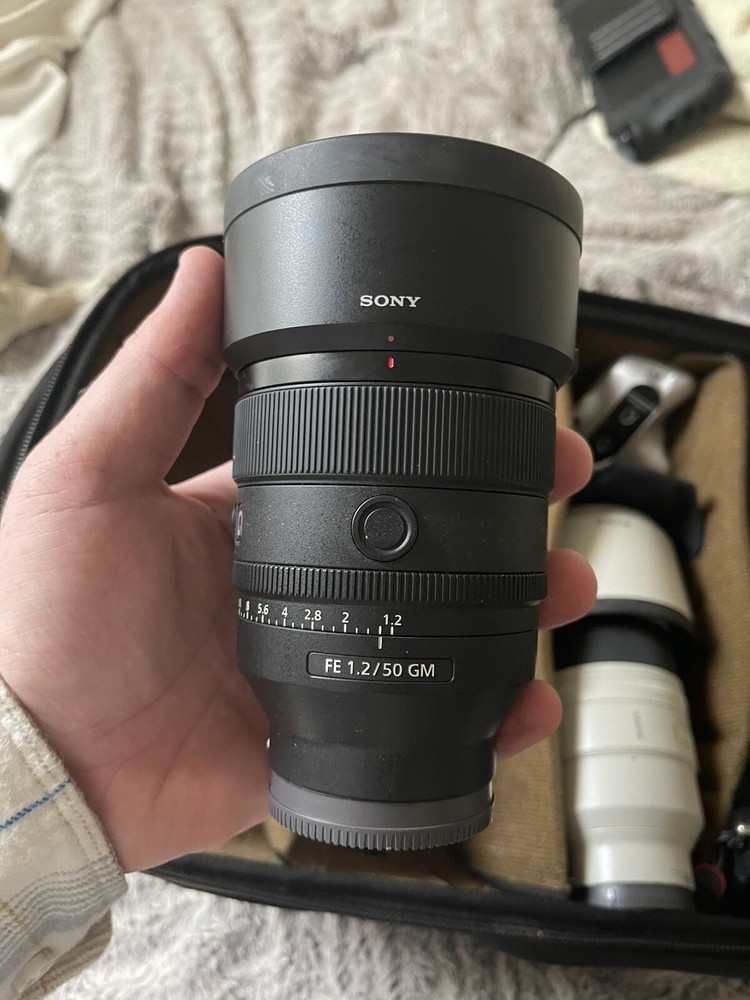 Sony FE 50mm f/1.2 G Master Standard Lens - E-Mount