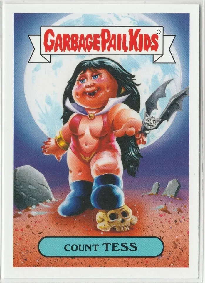 Count Tess #14b Garbage Pail Kids GPK 2019 Revenge of the Oh Horror-ible