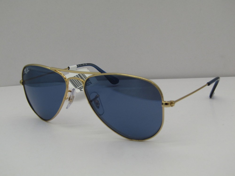 Ray Ban Jr Youth Aviator Kids Sunglasses Polished Gold