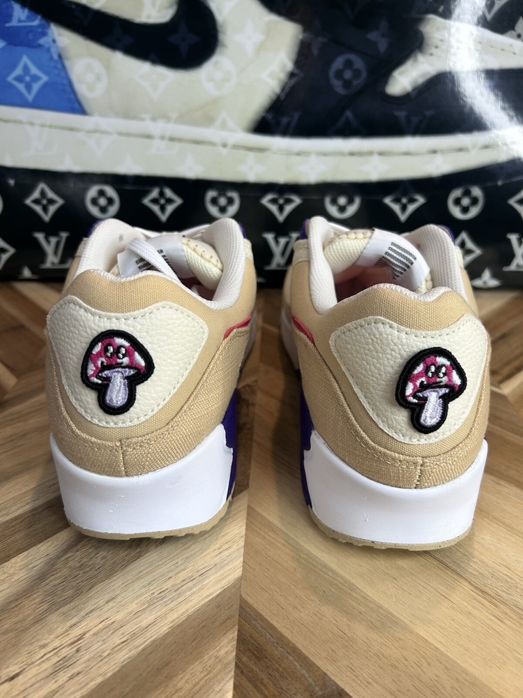 Nike Air Max 90 Air Sprung Woodstock DM8171 200 Men’s 12 Mushroom 🍄