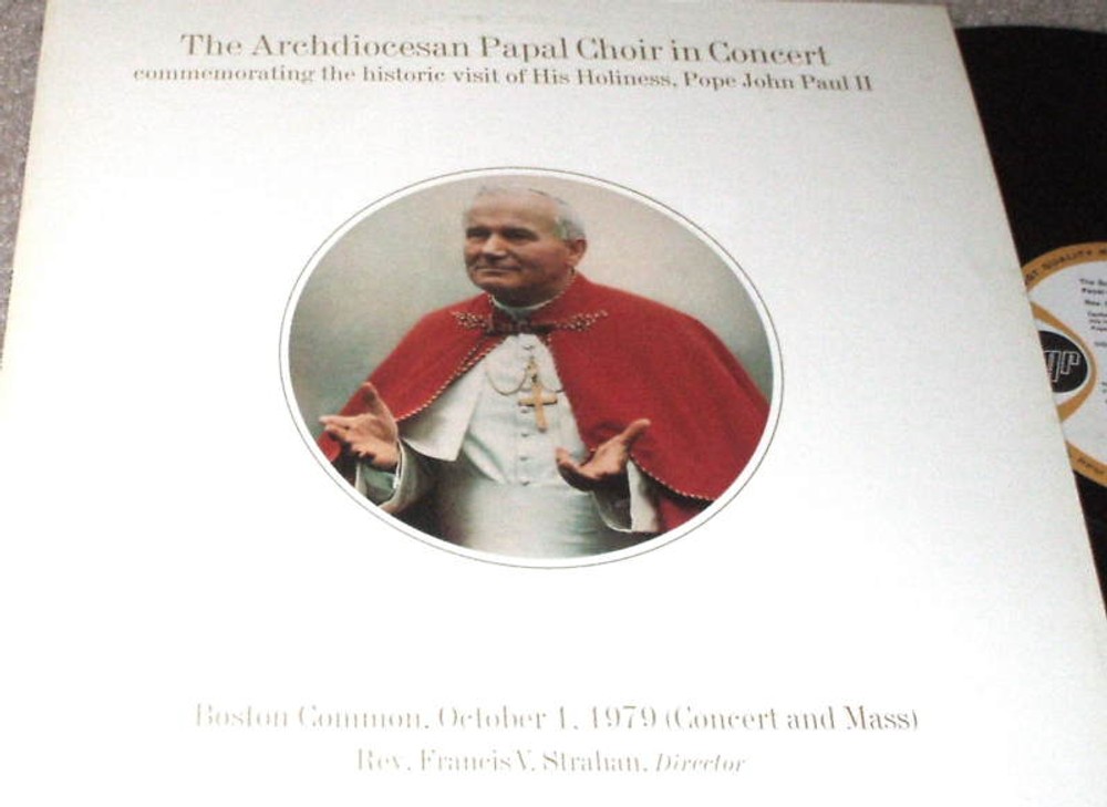 ARCHDIOCESAN PAPAL CHOIR IN CONCERT 1979 PRIVATE LP-image