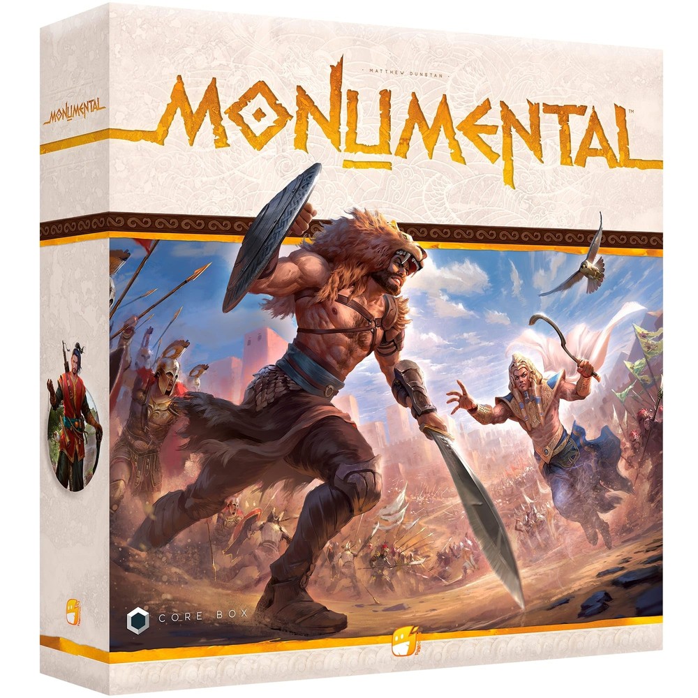 Monumental - Civilization & Deckbuilding Board Game, Adults & Family, Ages 10...