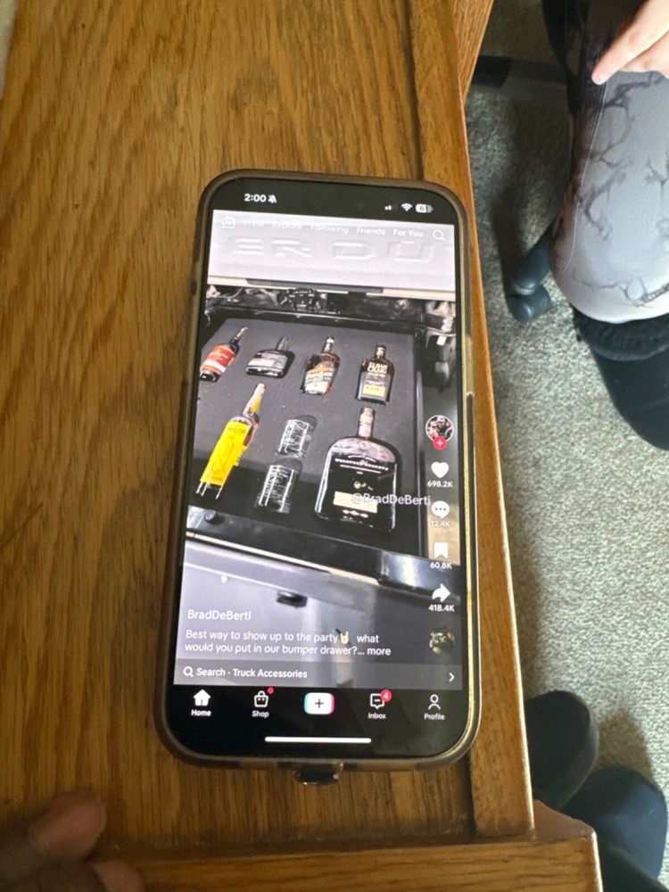 Apple iPhone 15 Pro Max - 256 GB - Blue (Verizon) with tiktok