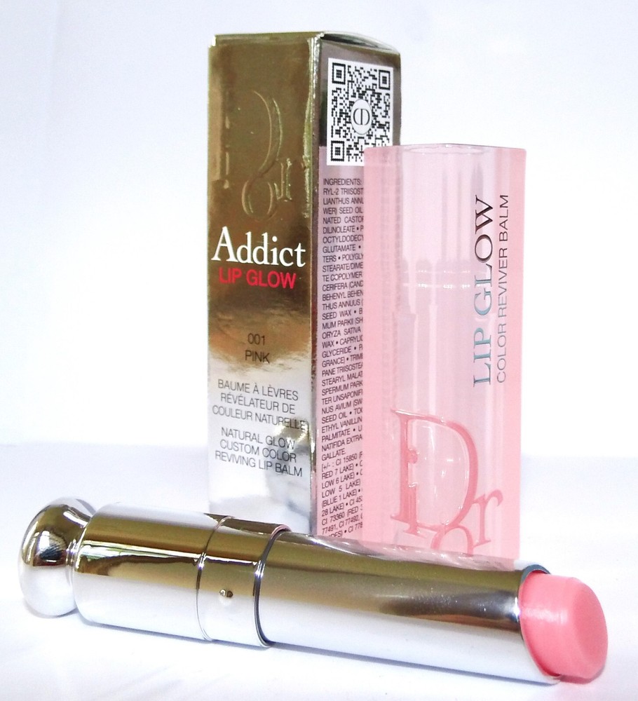 Dior Addict Lip Glow Balm 3.2g Custom Color Reviving Balm for Natural Glow