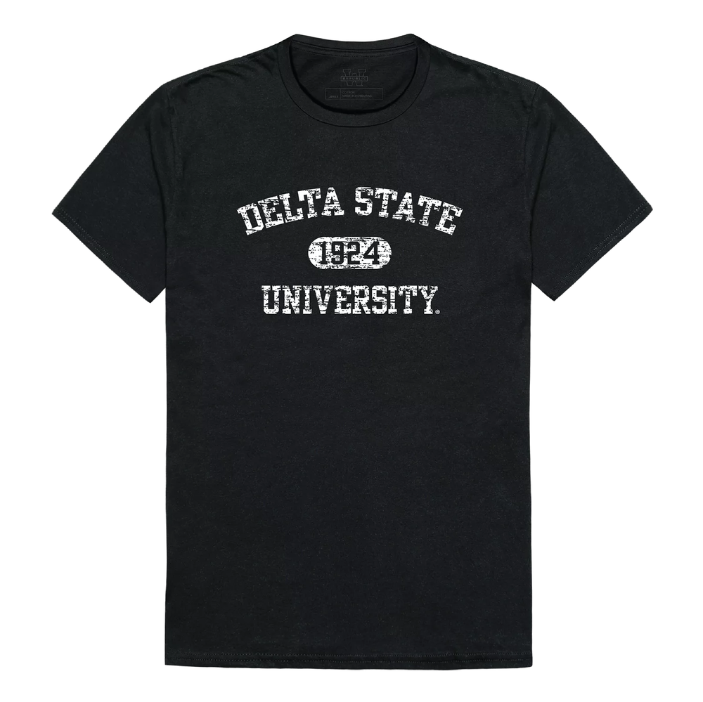 Delta State University Statesmen NCAA Vintage Distressed College Tee