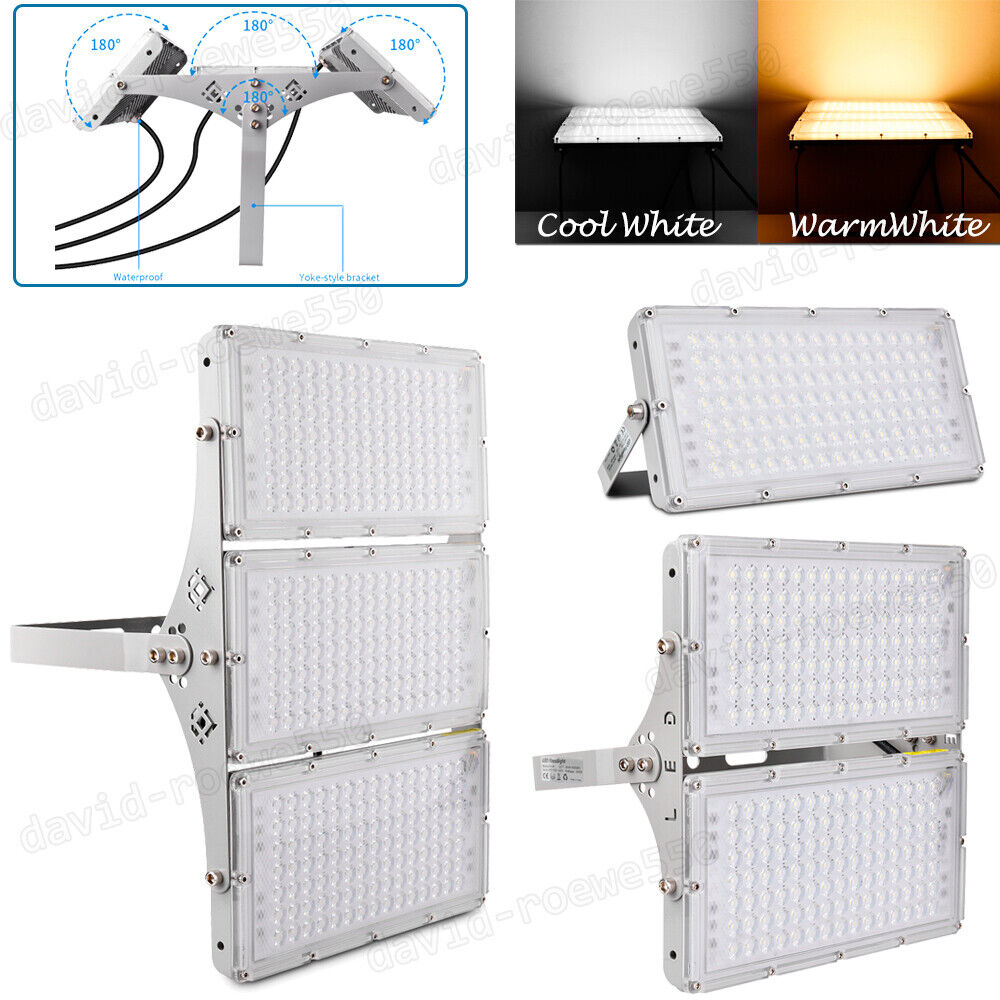 300W 200W 100W LED Flood Light Outdoor Module Spotlight Garden Yard Lamp Bright